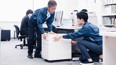 開梱・設置・設営業務のイメージ